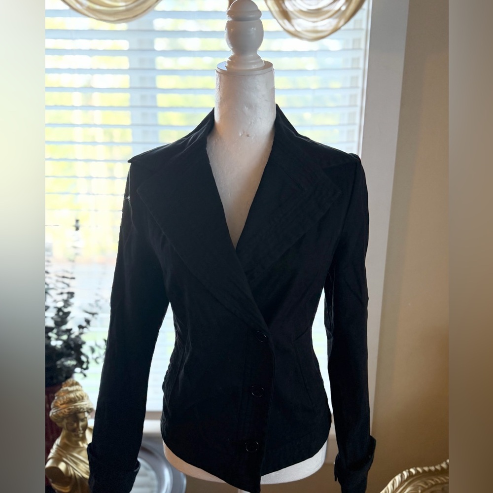 Women's Black Tailored Blazer Jacket